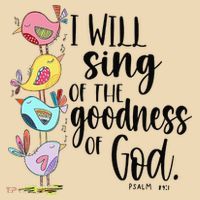 I Will Sing Of The Goodness Of God Tote Bag thumb 4