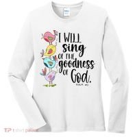I Will Sing Of The Goodness Of God Women's Long Sleeve Shirt thumb 0