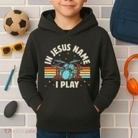 IM With Stupid Funny Matching Couples Humor Kids Hoodie thumb 2
