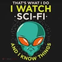 I Watch Sci Fi And I Know Things Toddler Hoodie thumb 2