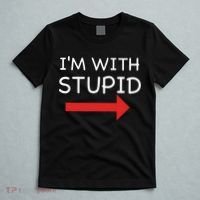 IM With Stupid Funny T-Shirt thumb 5