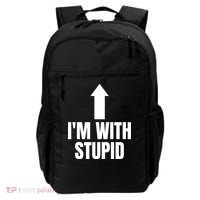 Im With Stupid Backpack thumb 0