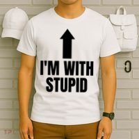 Im With Stupid T-Shirt thumb 6