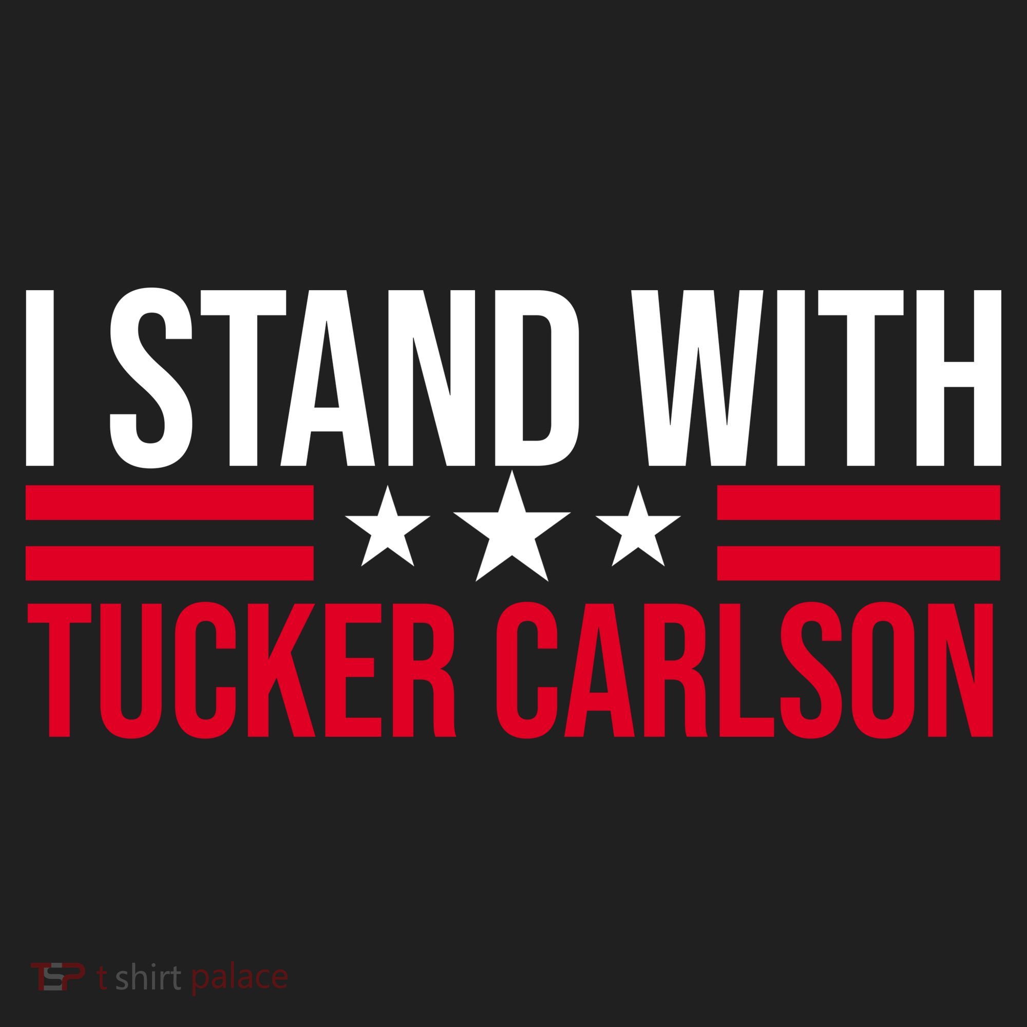 I Stand With Tucker Carlson Women's Sweatshirt