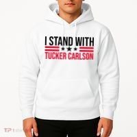 I Stand With Tucker Carlson Hoodie thumb 2