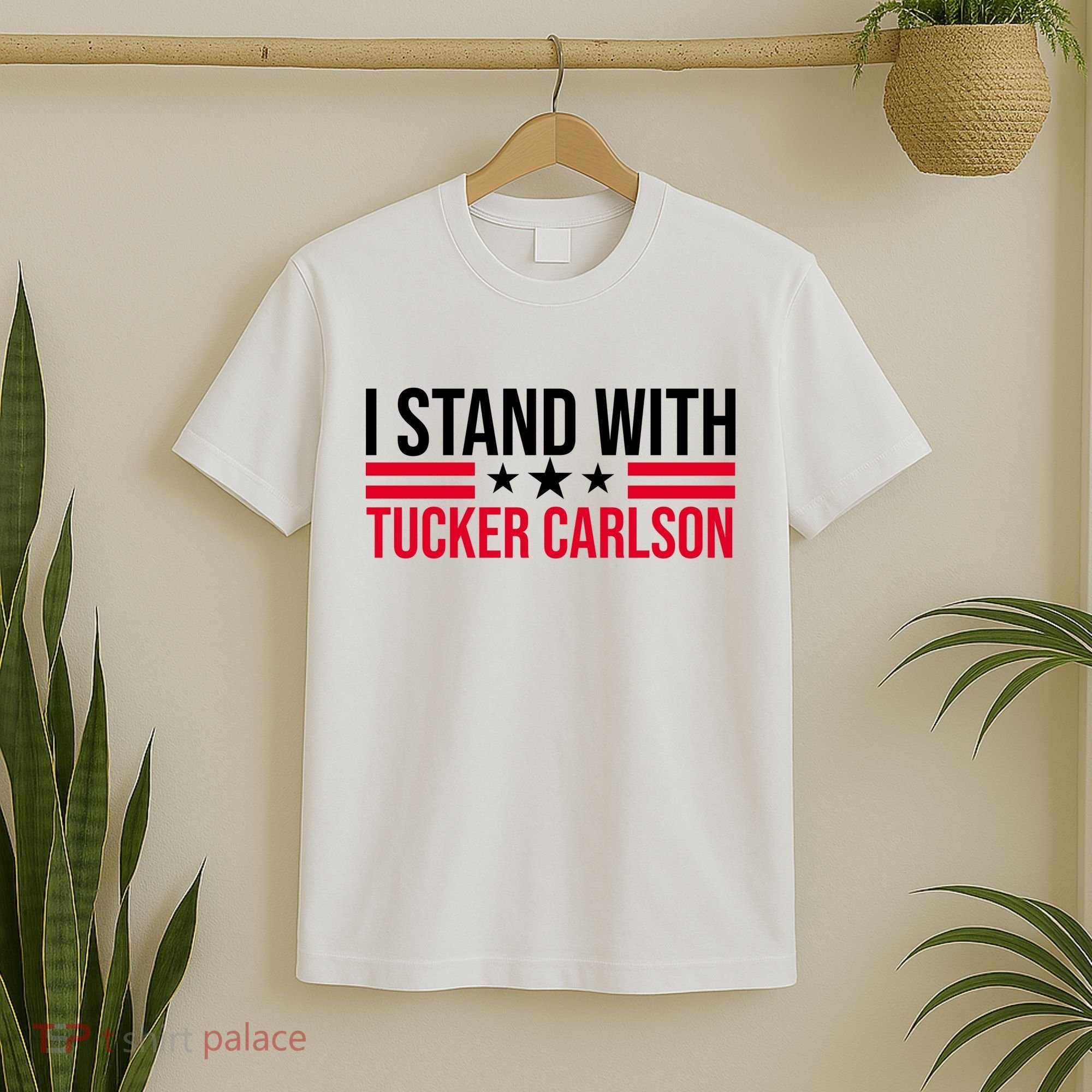 I Stand With Tucker Carlson T-Shirt