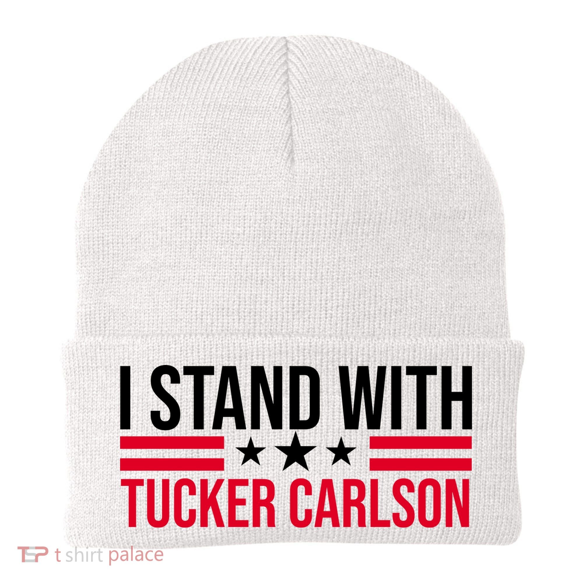 I Stand With Tucker Carlson Beanie