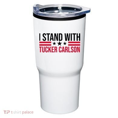 I Stand With Tucker Carlson Tumbler