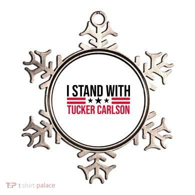 I Stand With Tucker Carlson Ornament