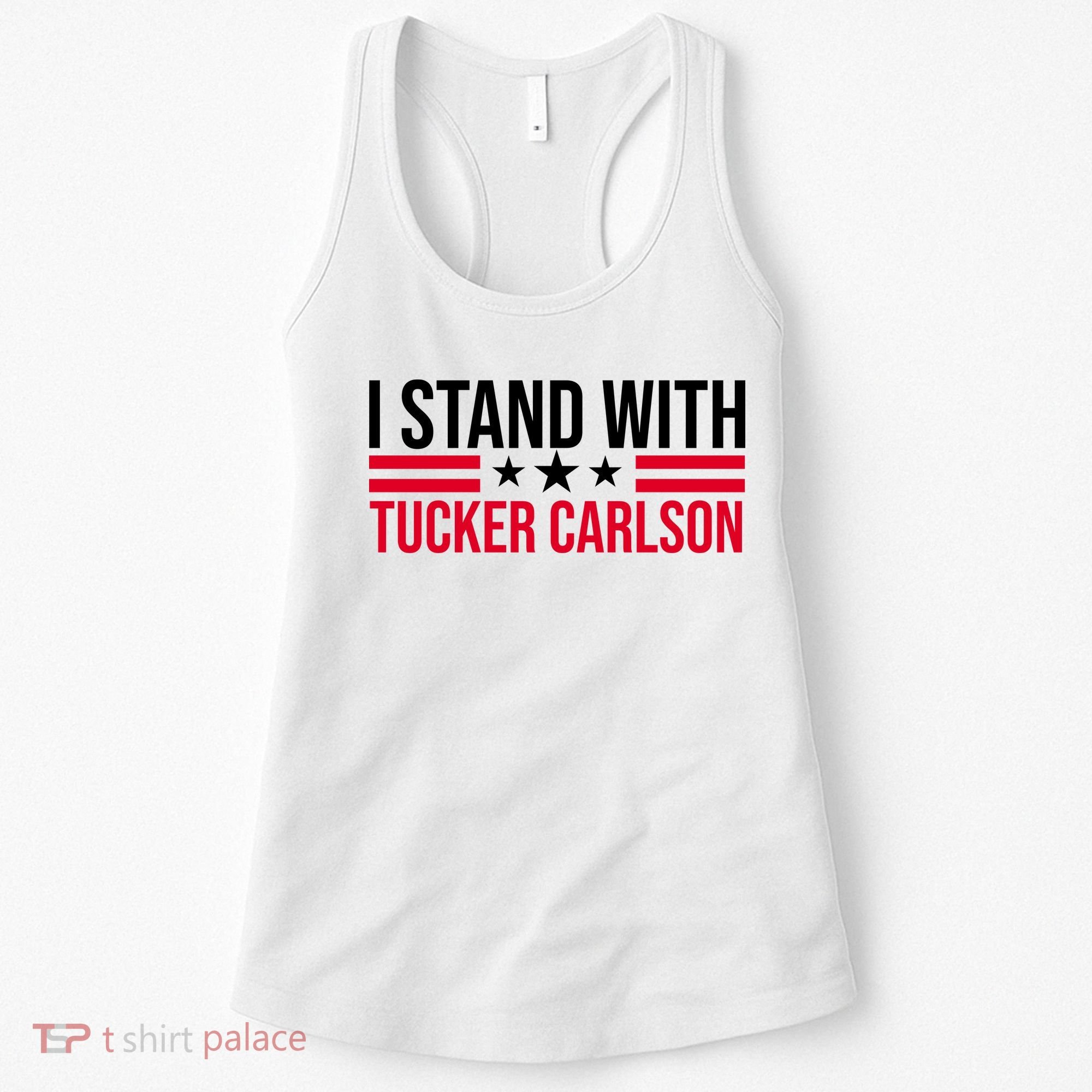 I Stand With Tucker Carlson Women's Tank Top