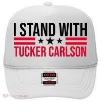 I Stand With Tucker Carlson Hat thumb 0