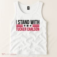 I Stand With Tucker Carlson Tank Top thumb 2