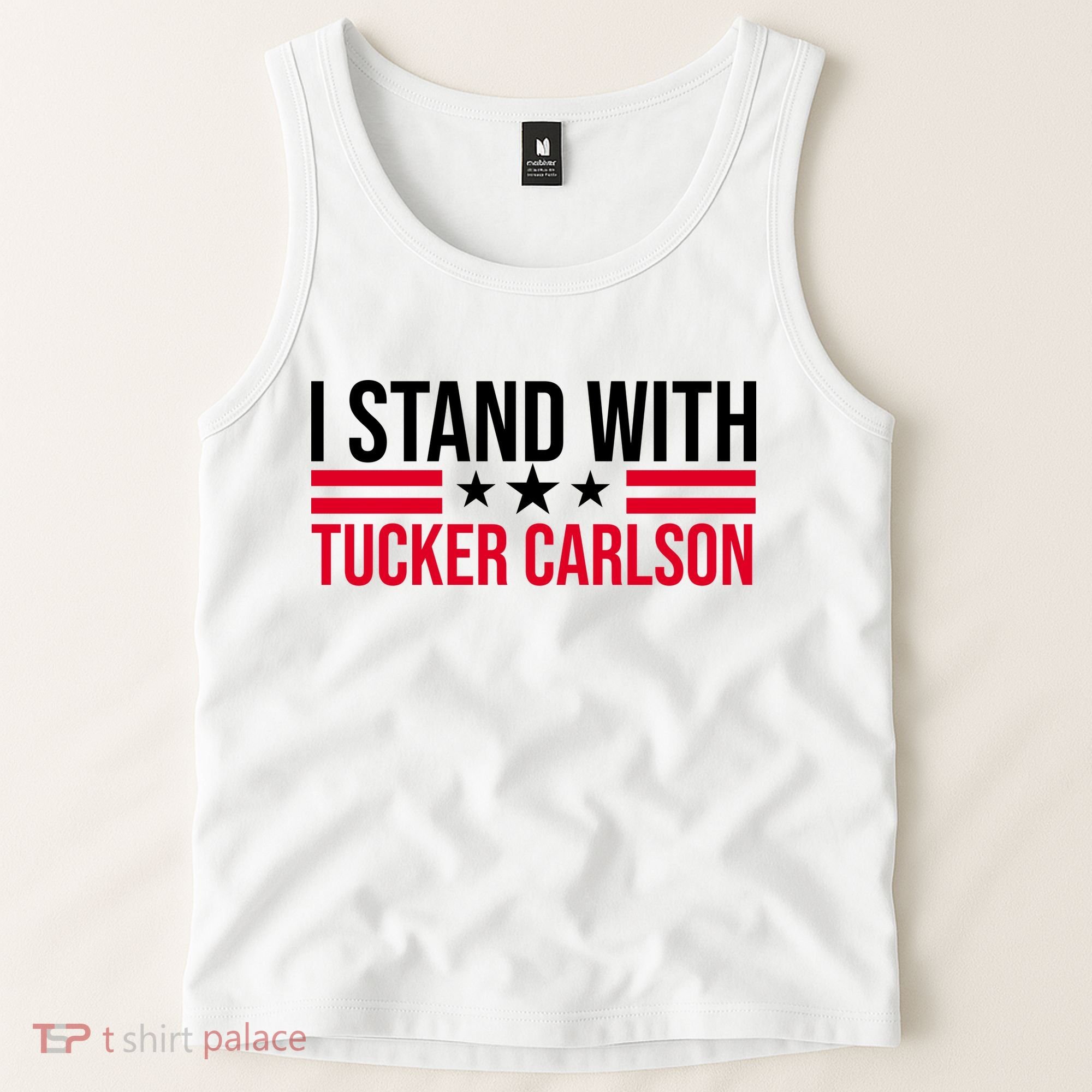 I Stand With Tucker Carlson Tank Top