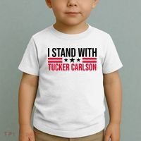 I Stand With Tucker Carlson Toddler T-Shirt thumb 2