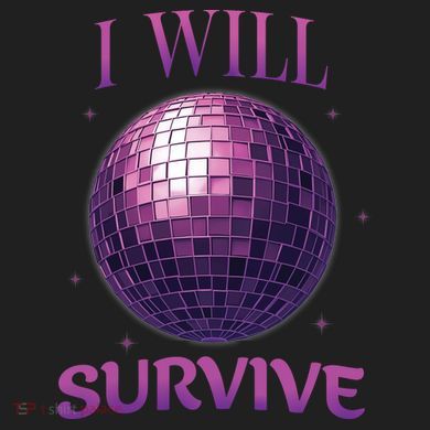 I Will Survive Comfort Colors Boxy T-Shirt