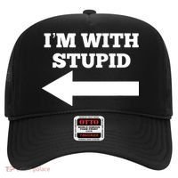I'm With Stupid Arrow Pointing Left Funny I'm With Stupid Hat thumb 0