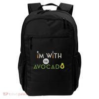 I'm With The Avocado Toast Funny Halloween Costume Gift Backpack thumb 0
