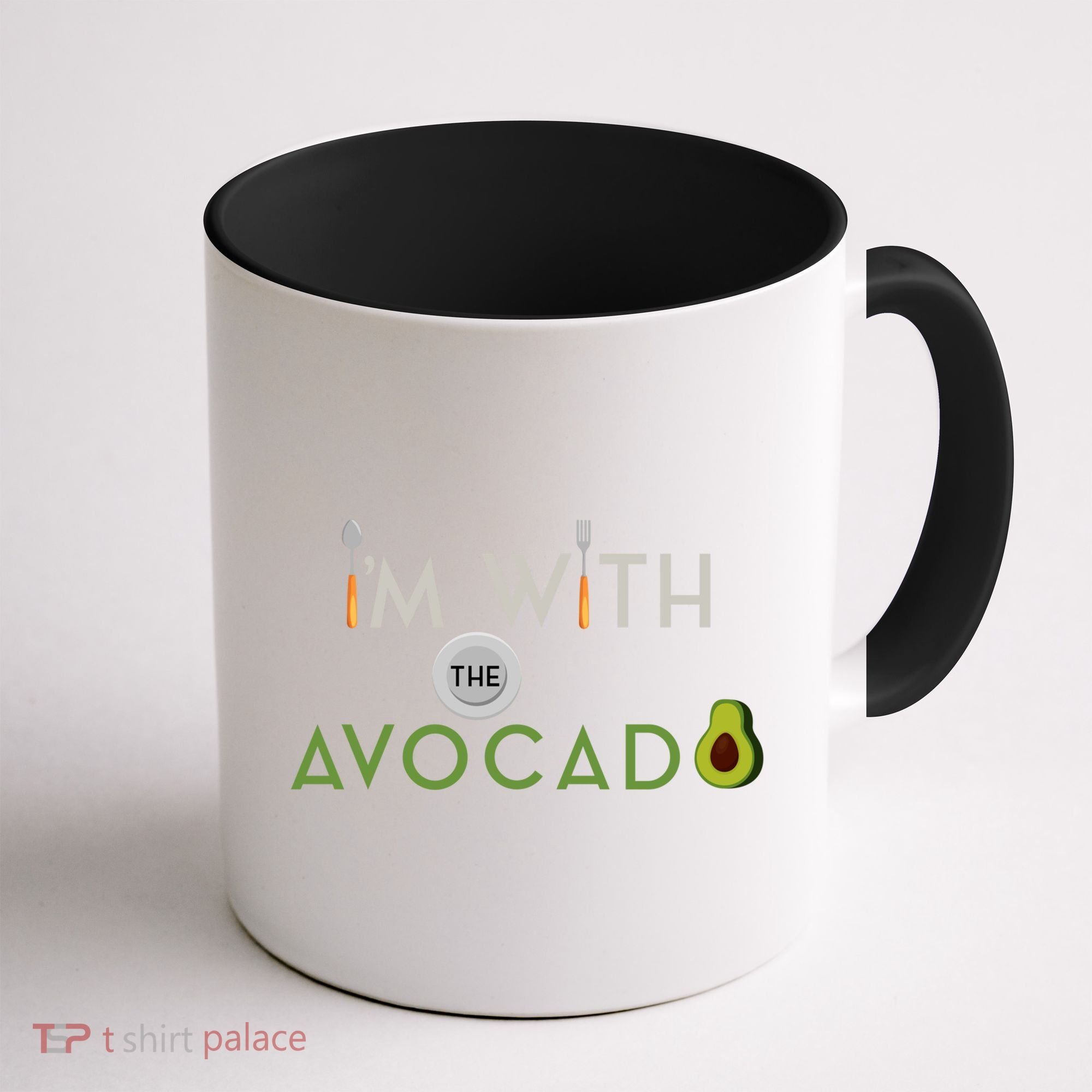 I'm With The Avocado Toast Funny Halloween Costume Gift Coffee Mug