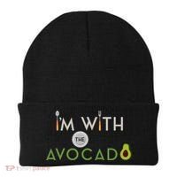I'm With The Avocado Toast Funny Halloween Costume Gift Beanie thumb 0