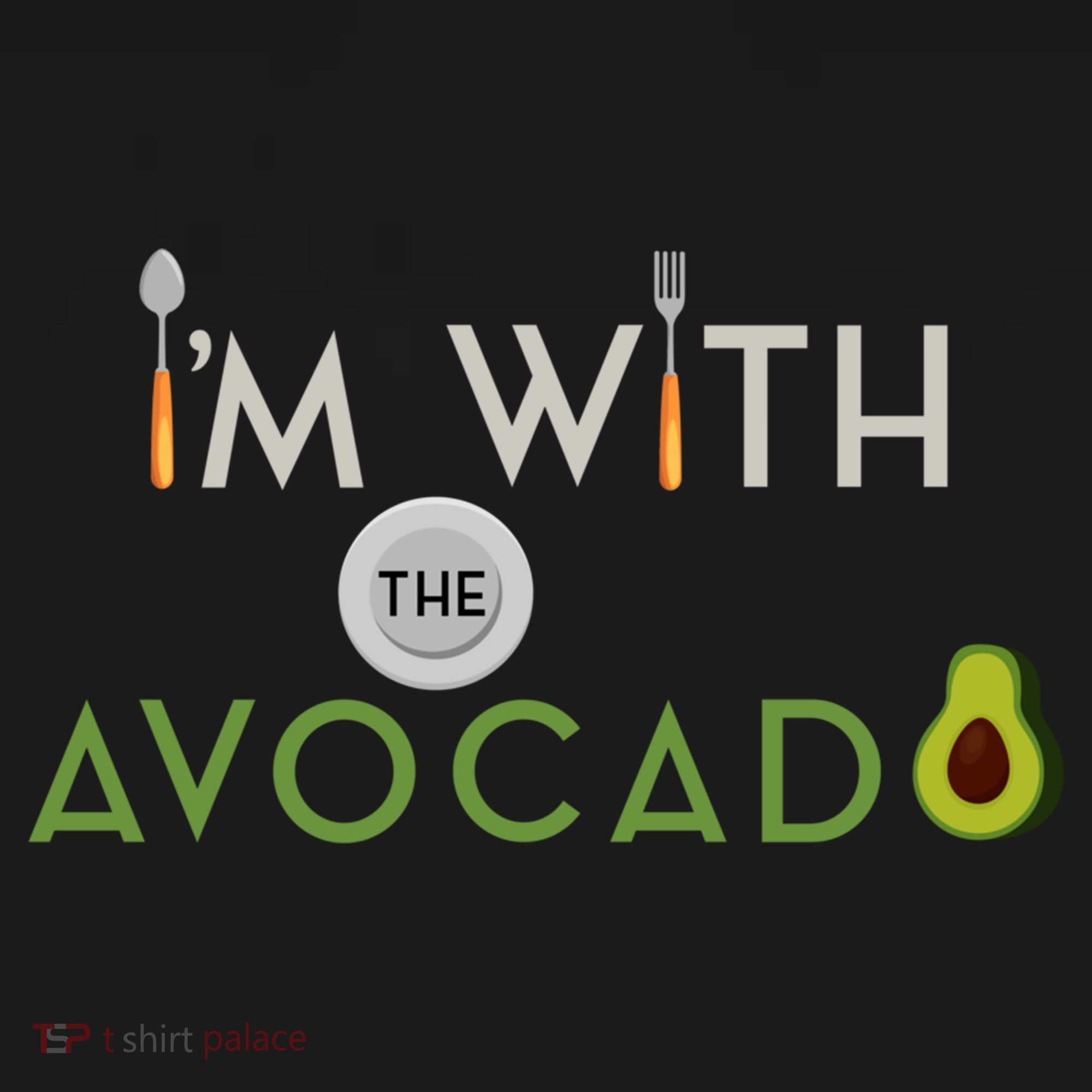 I'm With The Avocado Toast Funny Halloween Costume Gift Women's Hoodie