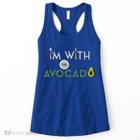 I'm With The Avocado Toast Funny Halloween Costume Gift Women's Tank Top thumb 0