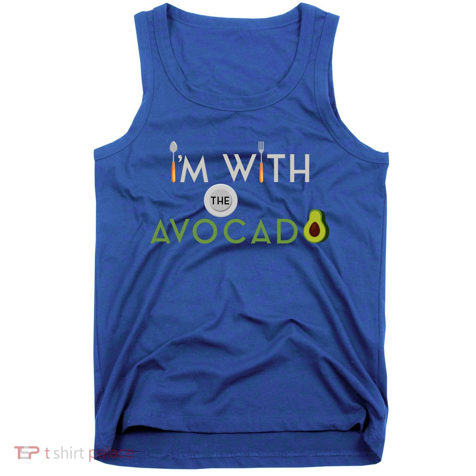 I'm With The Avocado Toast Funny Halloween Costume Gift Tank Top