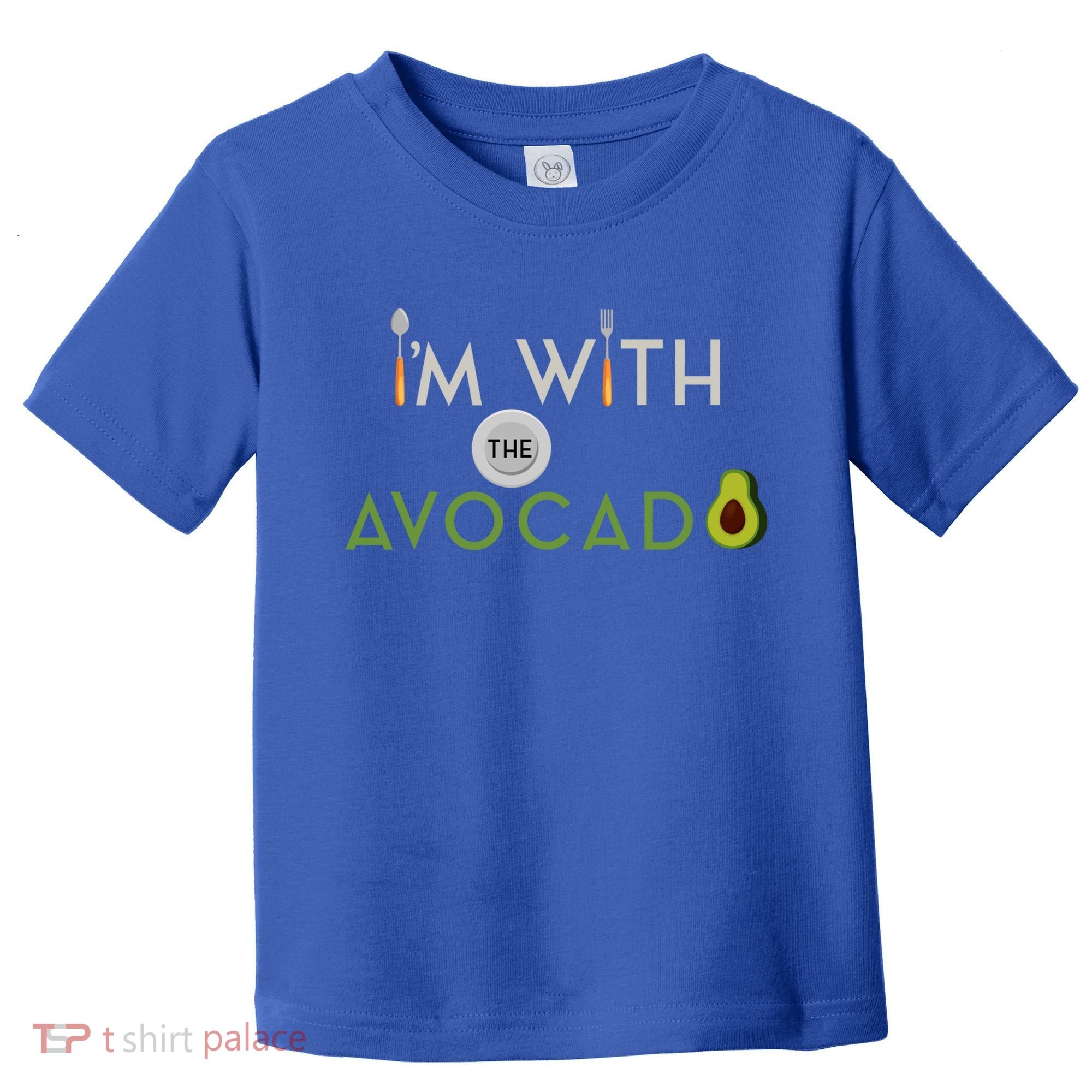 I'm With The Avocado Toast Funny Halloween Costume Gift Toddler T-Shirt