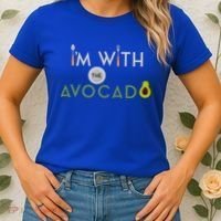 I'm With The Avocado Toast Funny Halloween Costume Gift Women's T-Shirt thumb 2