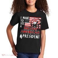 I Want To See A Native American President Native Kids T-Shirt thumb 2