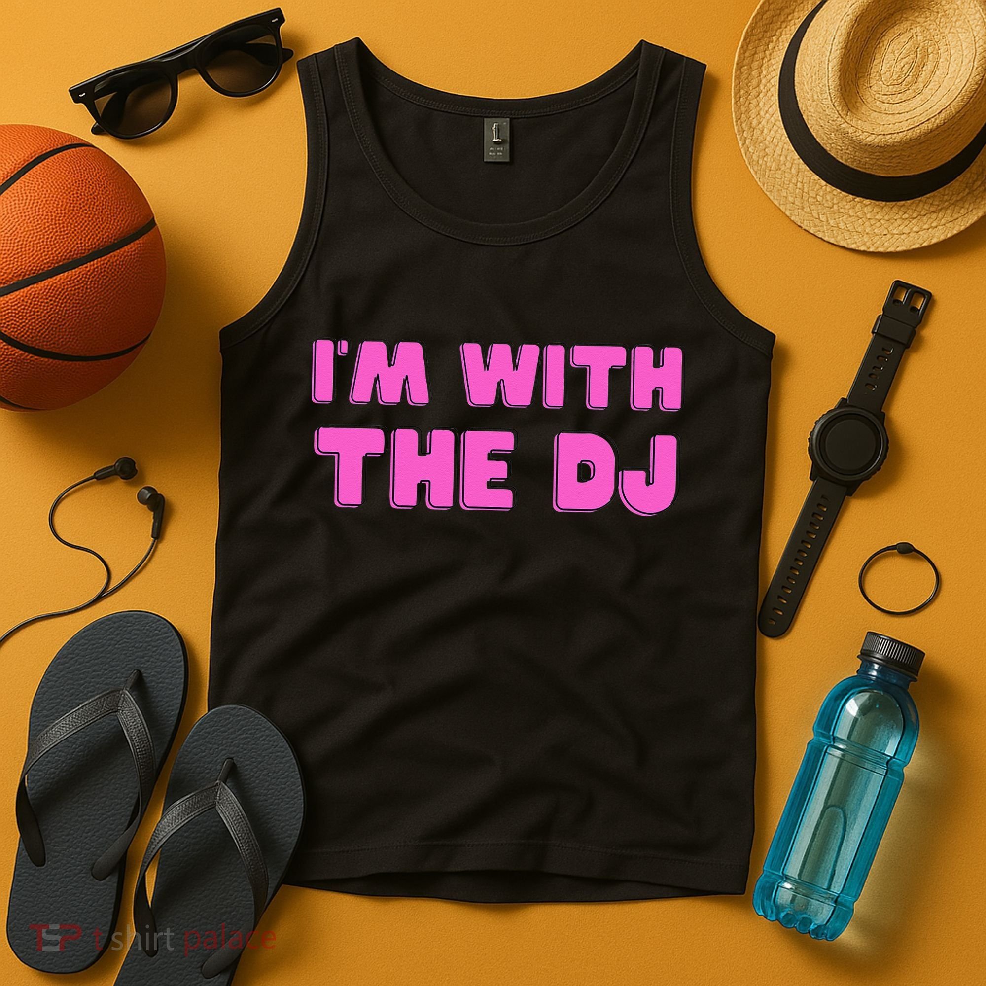 Im With The DJ Tank Top