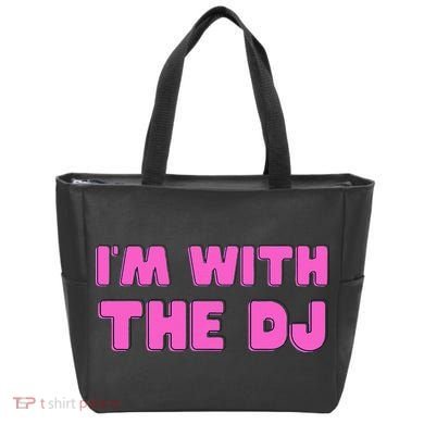 Im With The DJ Tote Bag
