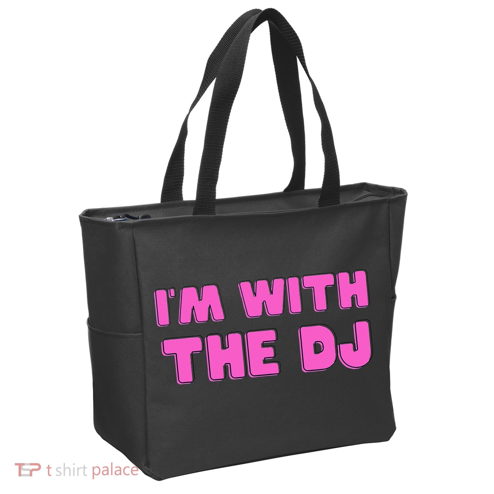 Im With The DJ Tote Bag