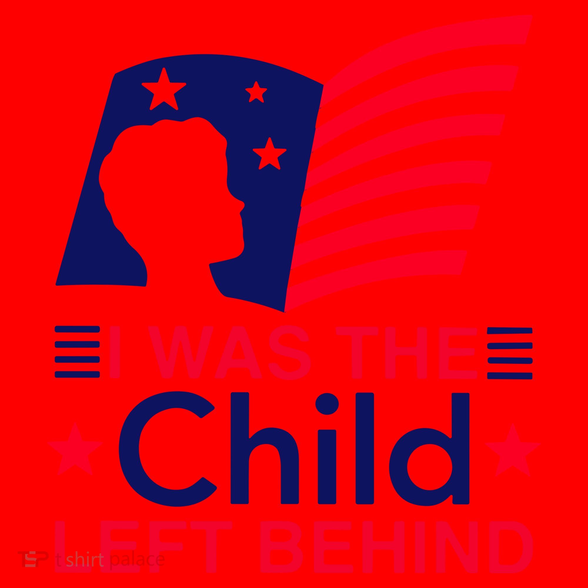I Was The Child Left Behind Us Flag Santa Hat