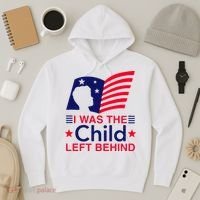I Was The Child Left Behind Us Flag Hoodie thumb 3