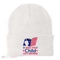 I Was The Child Left Behind Us Flag Beanie thumb 0