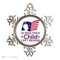 I Was The Child Left Behind Us Flag Ornament thumb 0