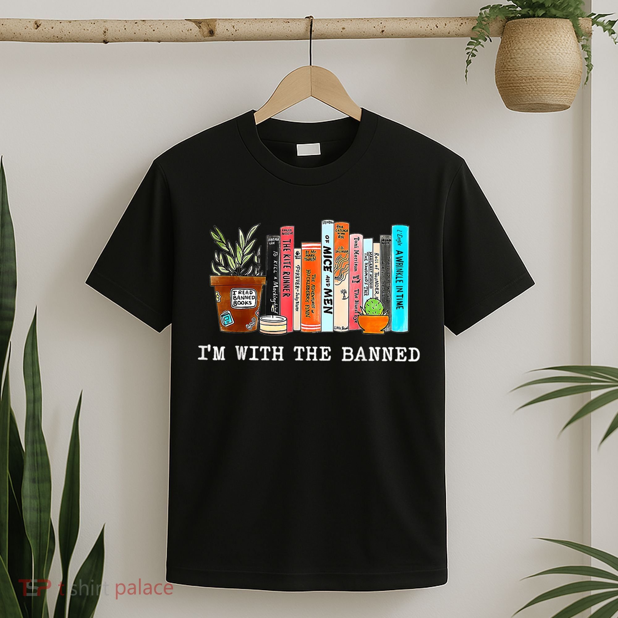 I'm With The Banned Banned Books Reading Books T-Shirt