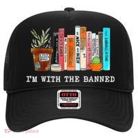 I'm With The Banned Banned Books Reading Books Hat thumb 0