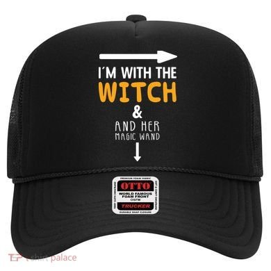 Im With The Witch Couples Costume For Halloween Hat