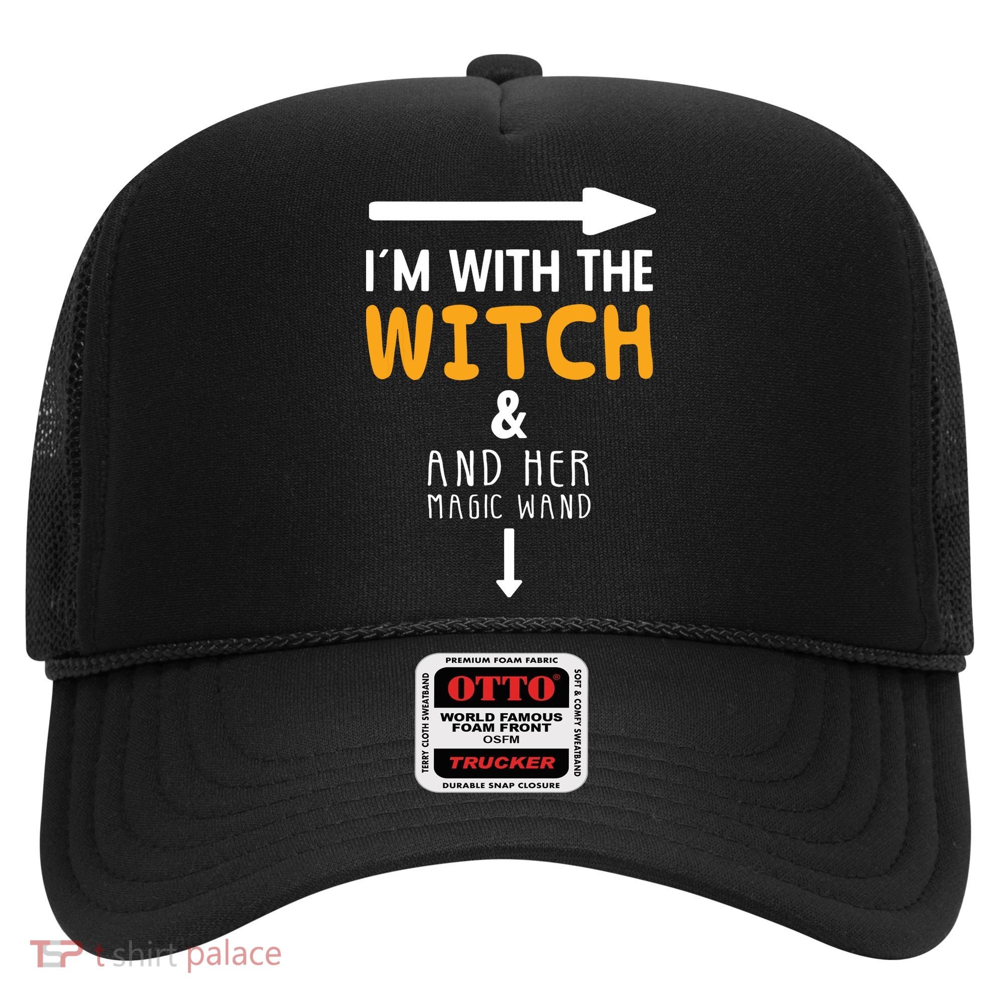 Im With The Witch Couples Costume For Halloween Hat