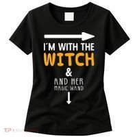 Im With The Witch Couples Costume For Halloween Women's T-Shirt thumb 0