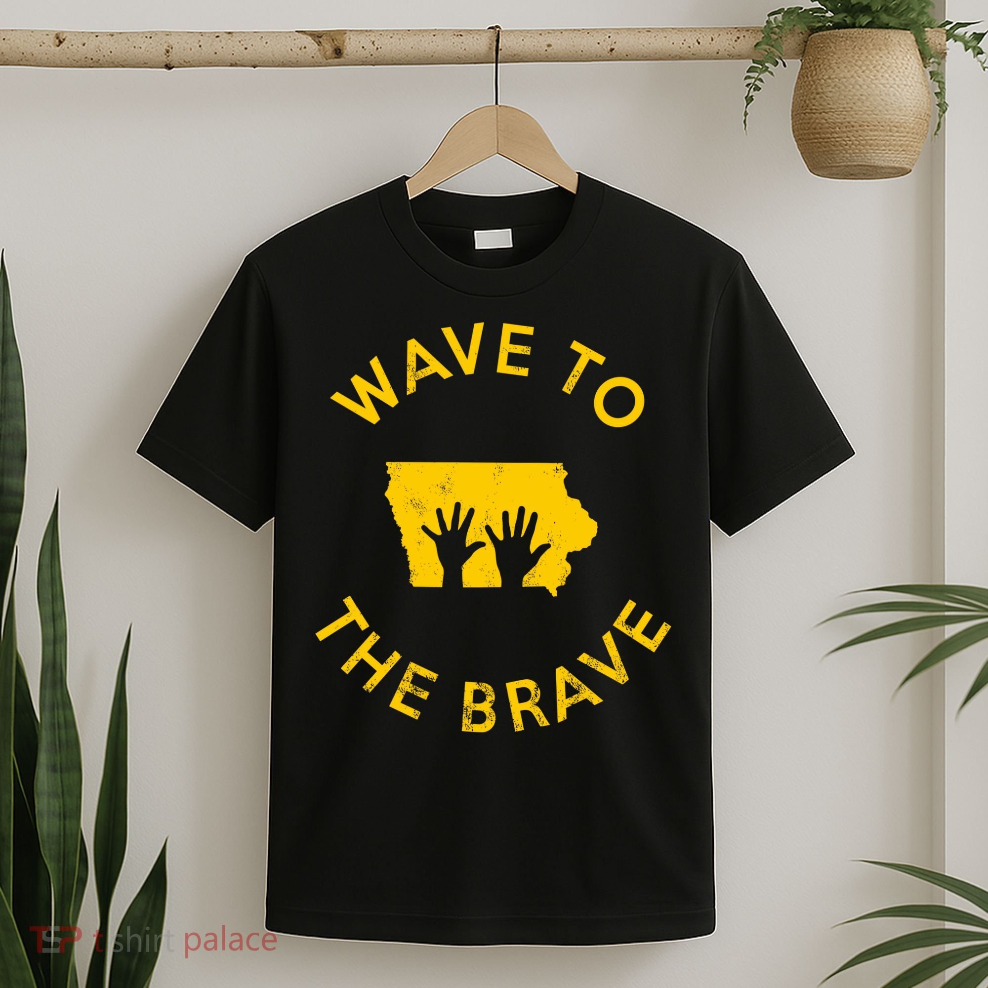 Iowa Wave To The Brave Football Childrens Hospital T-Shirt