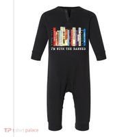 I'm With The Banned Infant Fleece One Piece thumb 0