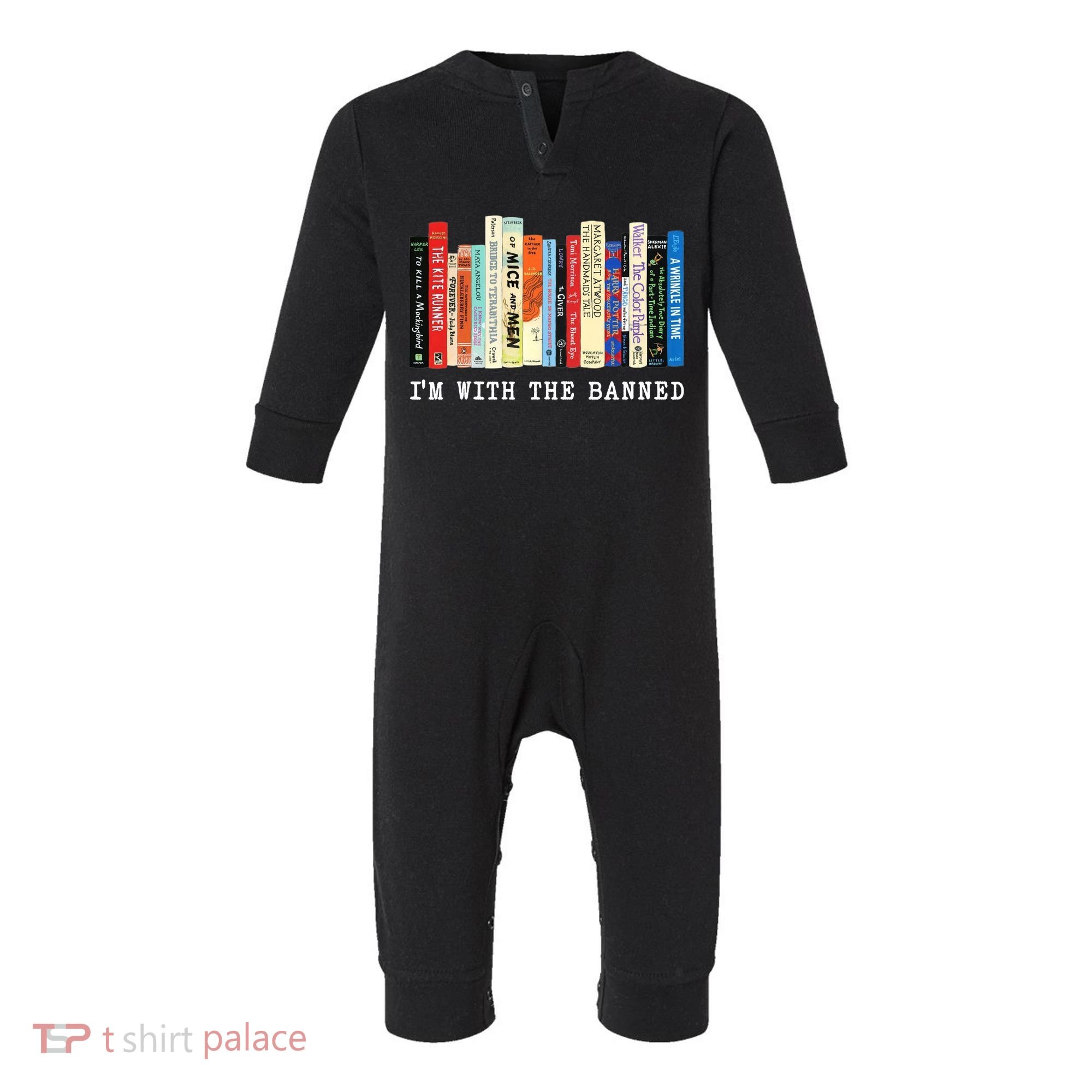 I'm With The Banned Infant Fleece One Piece