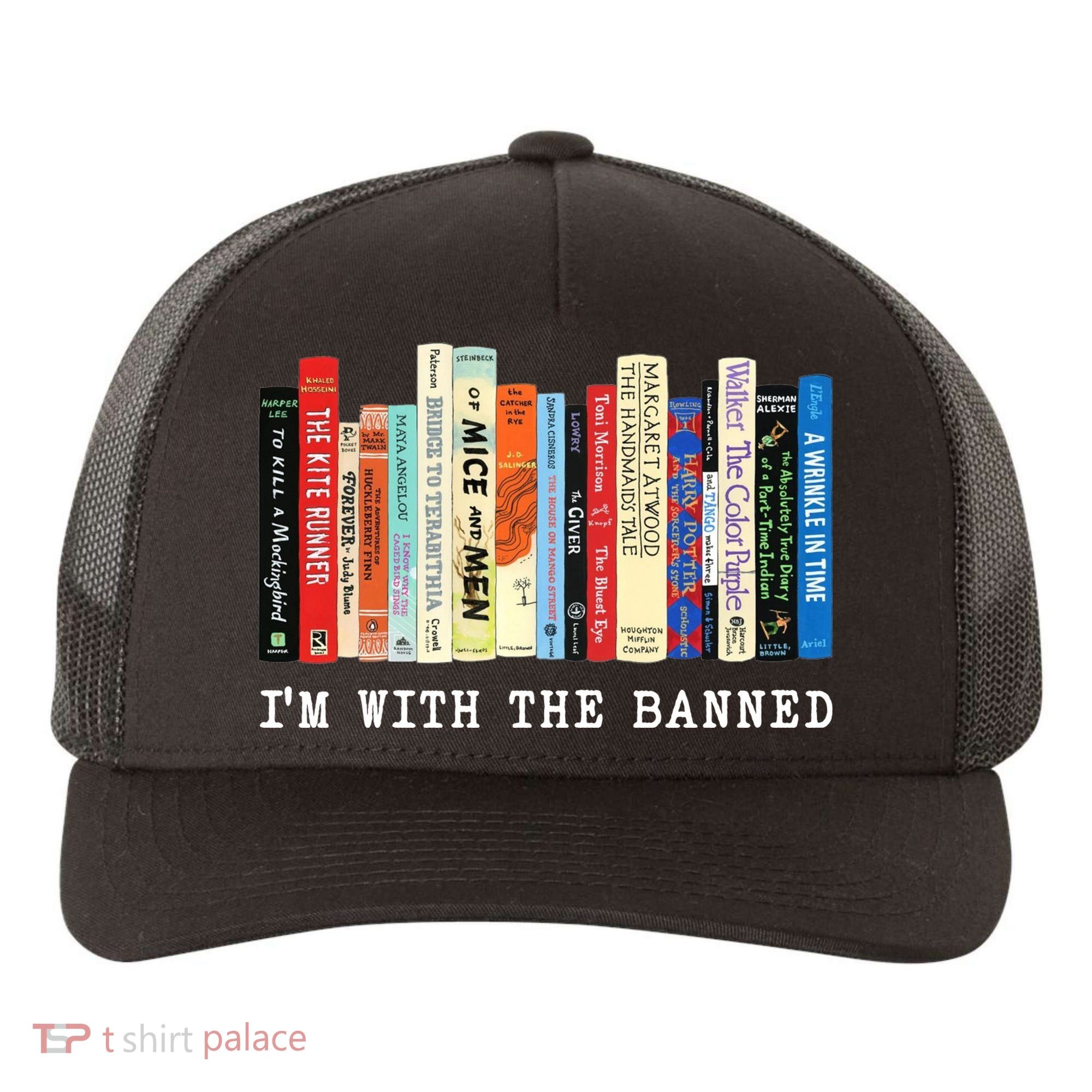 I'm With The Banned Yupoong Adult 5-Panel Trucker Hat