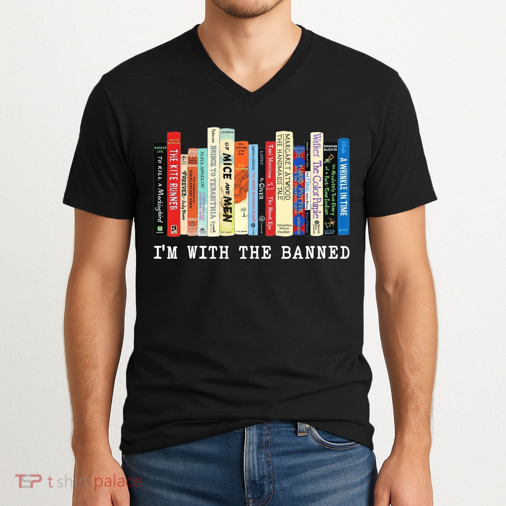 I'm With The Banned V-Neck T-Shirt
