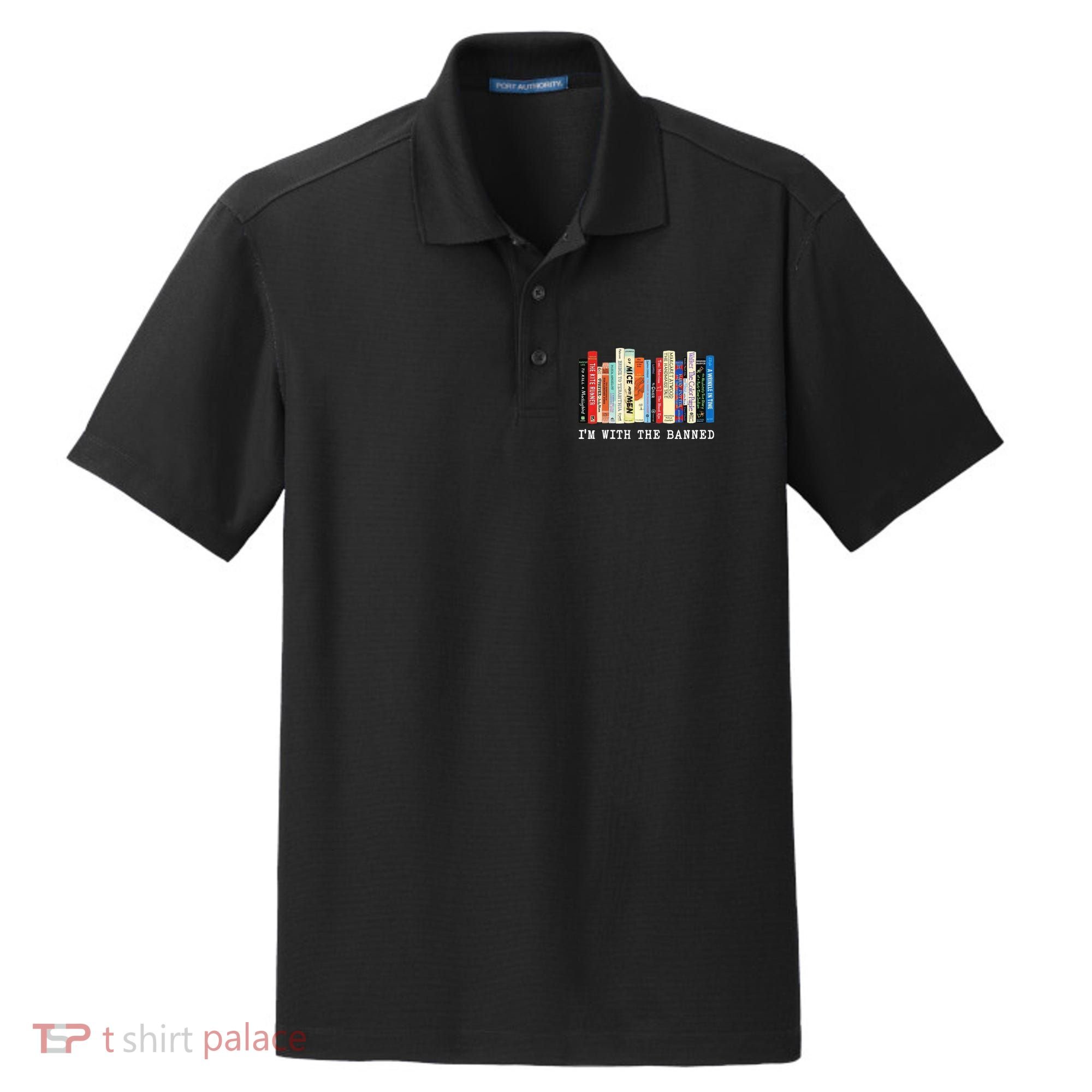 I'm With The Banned Dry Zone Grid Polo