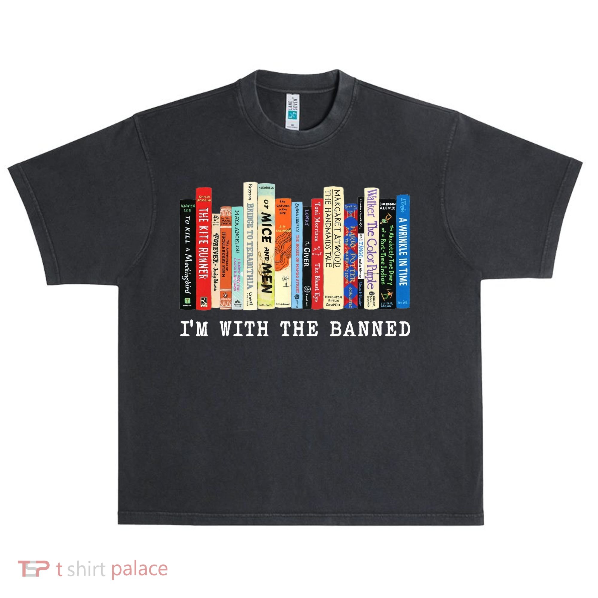 I'm With The Banned Urban Oversized Heavyweight T-Shirt