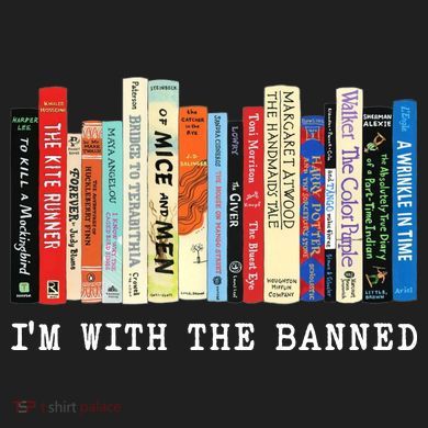 I'm With The Banned Urban Oversized Heavyweight T-Shirt