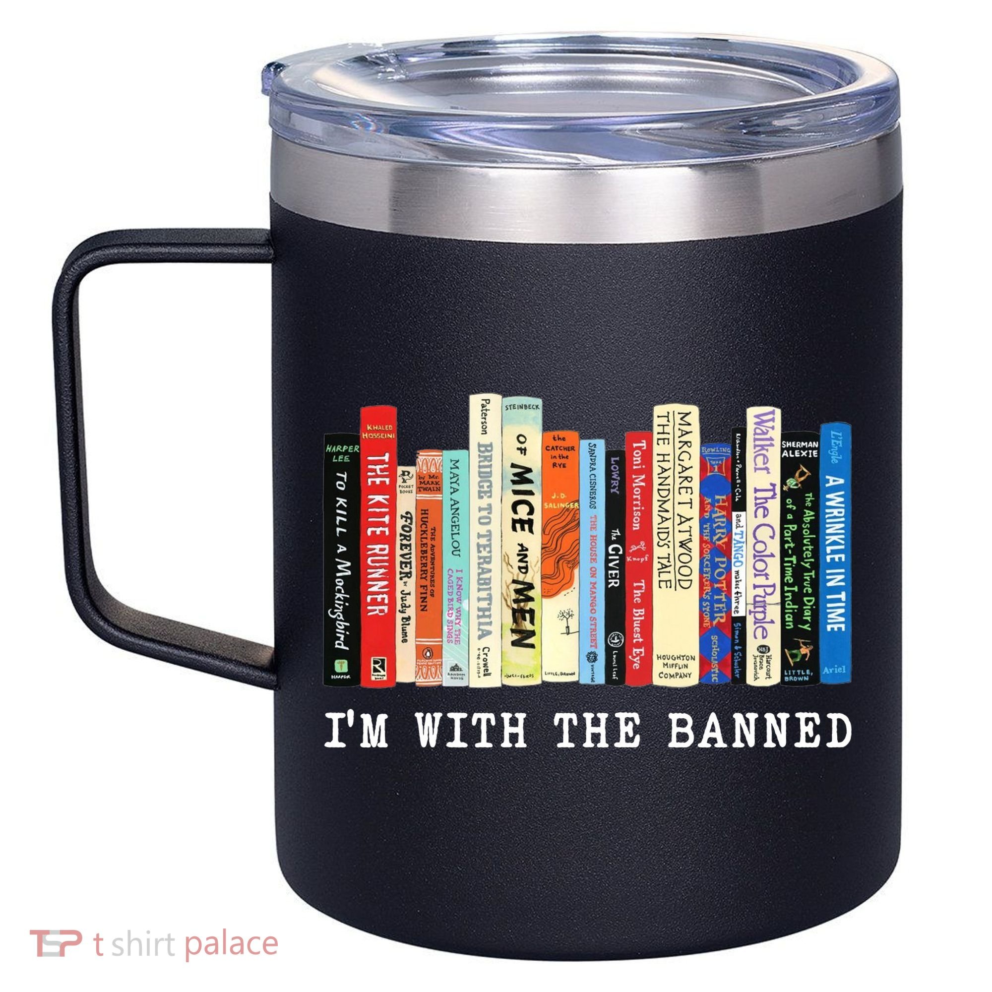 I'm With The Banned 12oz Stainless Steel Coffee Mug